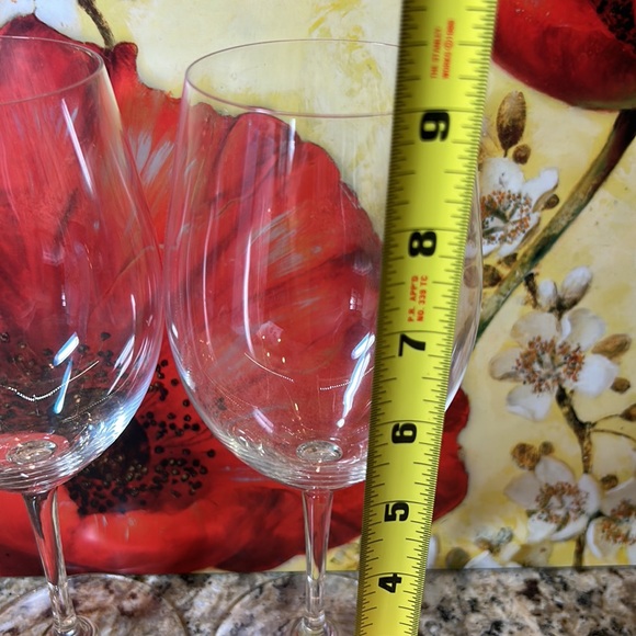 Set of 2 Riedel crystal vinum cabernet sauvignon/merlot 9" tall - Picture 4 of 6